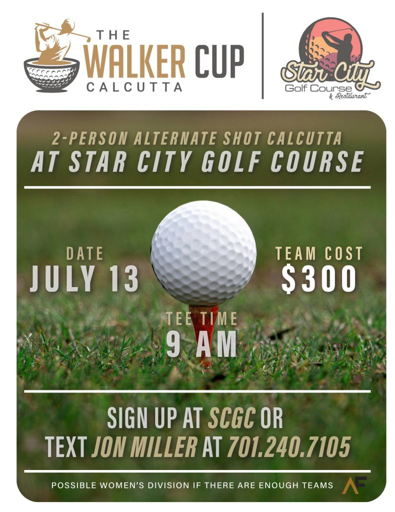 The Walker Cup Calcutta Downtown Minot